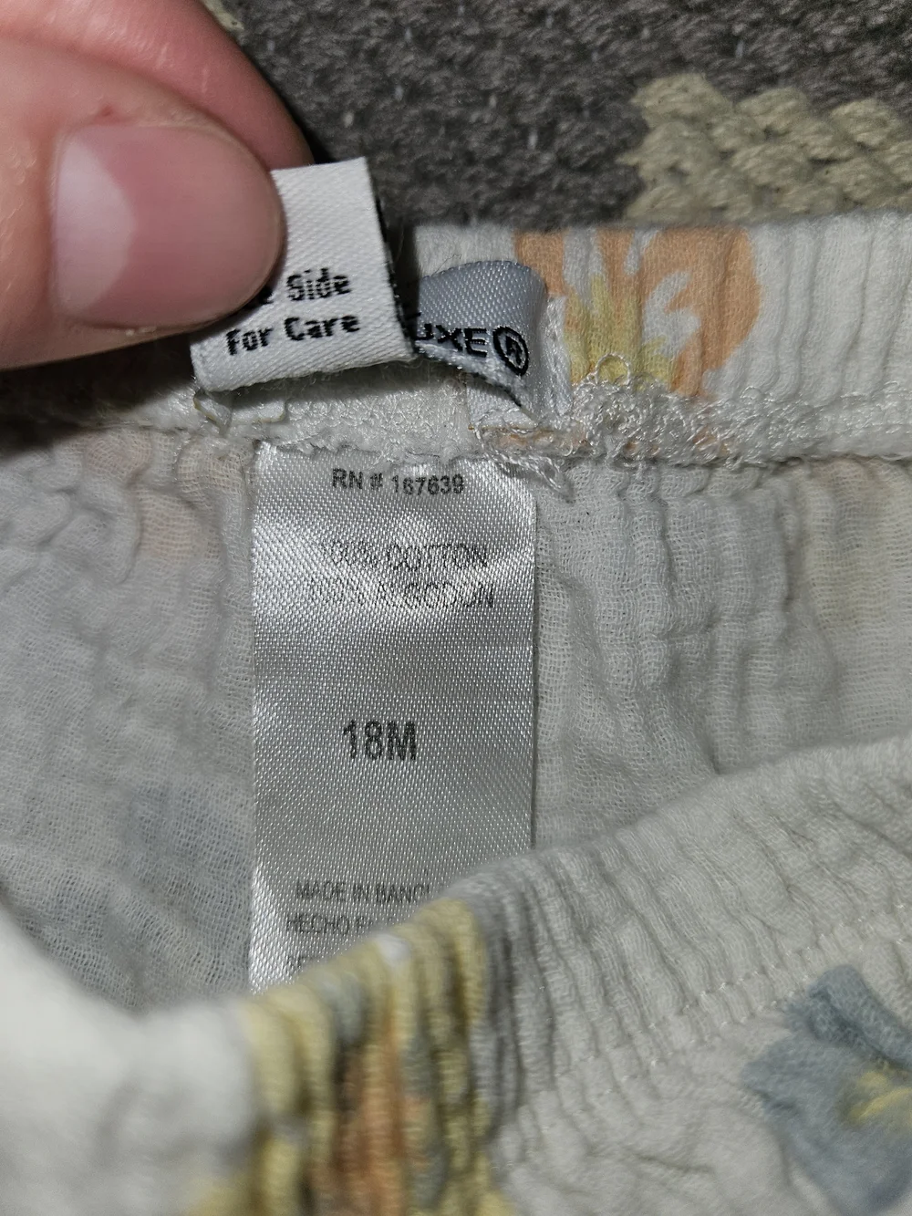 Bundle Of 3 Outfits - Size 18 Months, All 100% Cotton.